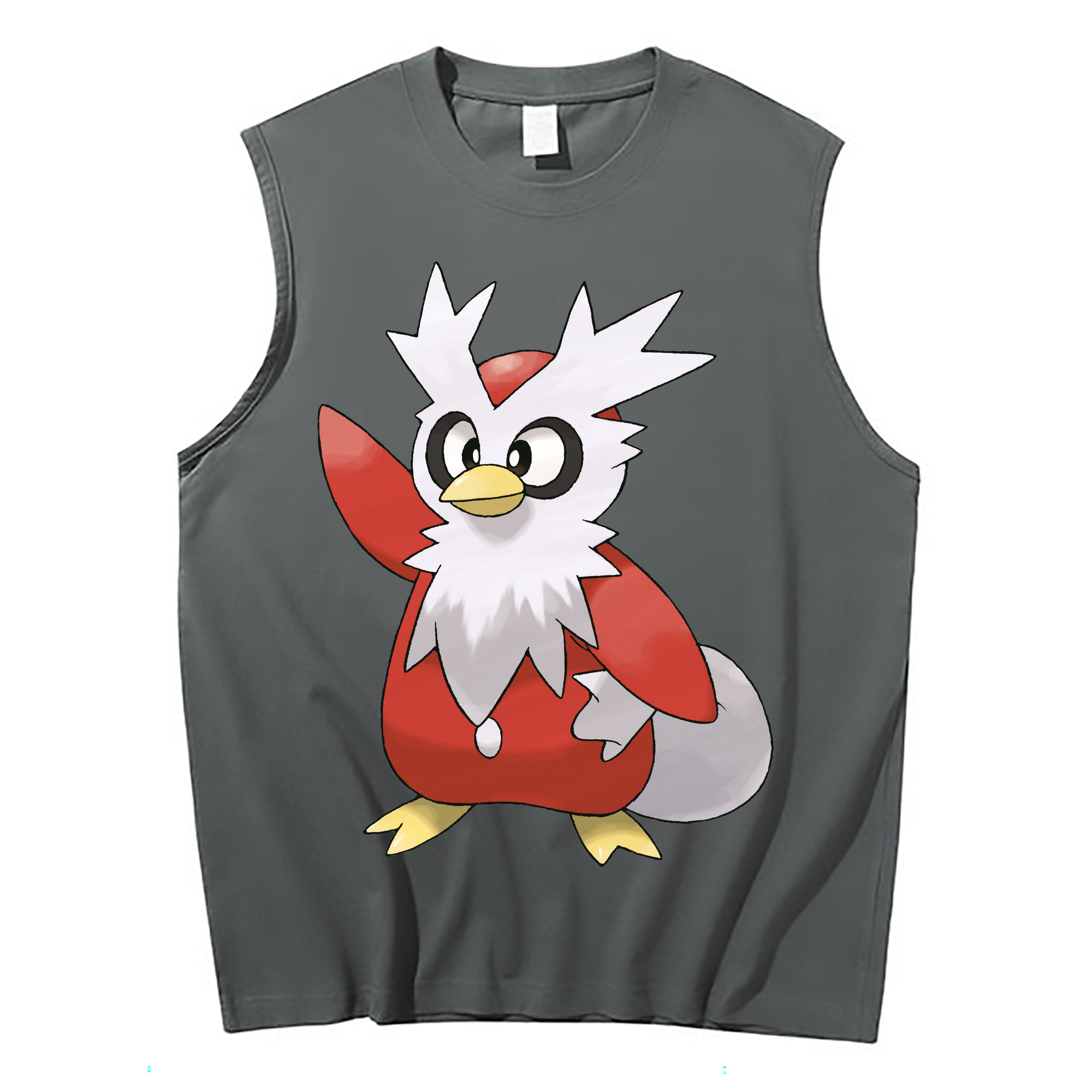 （画像用） ポケットモンスター Pokémon コットン100％タンクトップ（フロントプリント）
